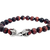 Pre-Loved David Yurman Tiger Eye Beaded Bracelet 8"inch
